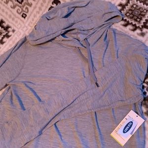 Grey Old Navy Hooded Long Sleeve